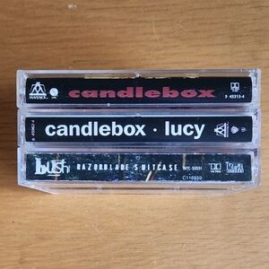 Candlebox, Bush - 1990s Cassette Tapes (Lot of 3) 